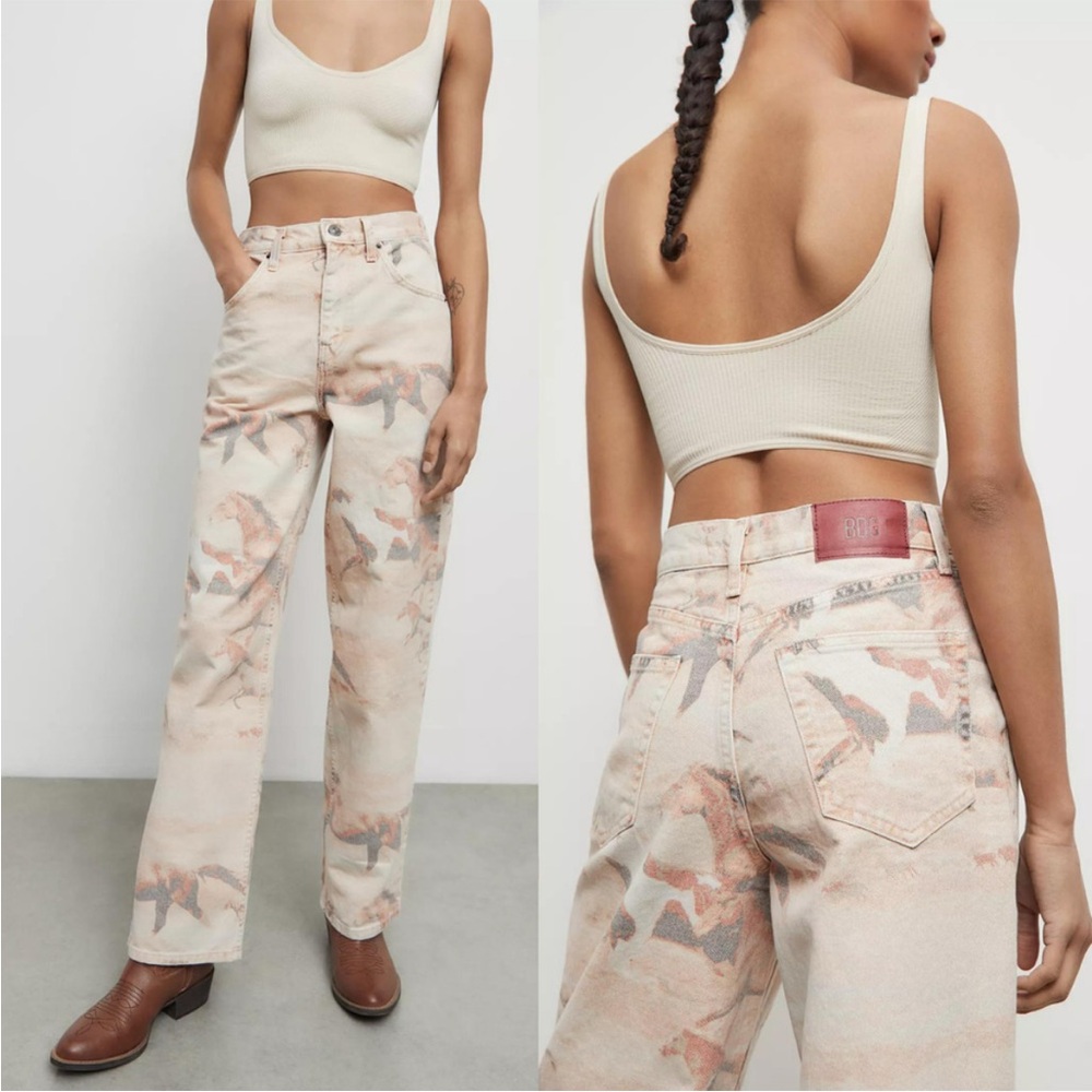 BDG printed jeans size 26